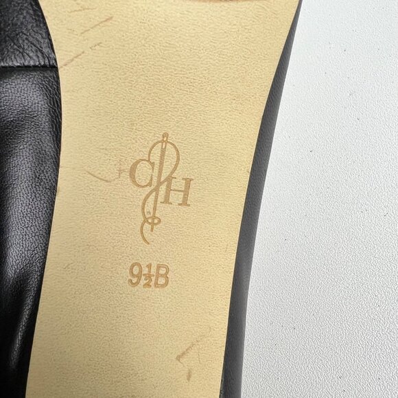 Cole Haan Womens Black Leather Block Heel Pumps Career Dressy size 9.5B - Picture 15 of 15